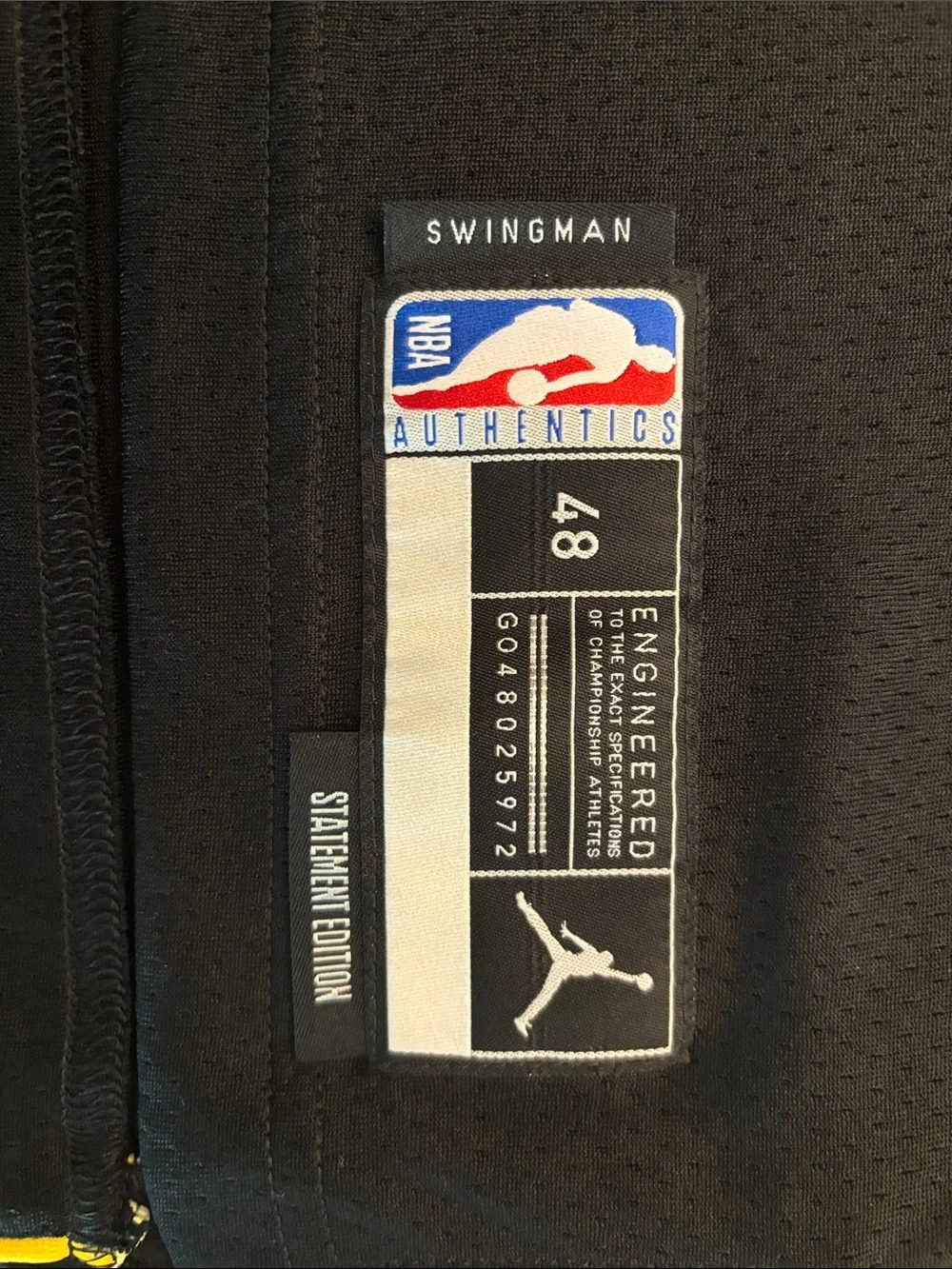 Jordan PHX #35 Black Basketball Jersey with Orange and Purple Accents